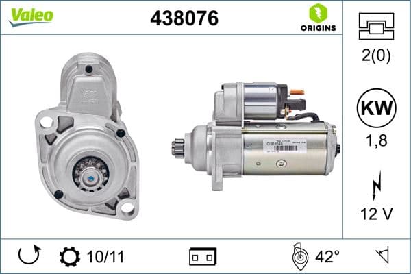 MARŞ MOTORU 12V 2KW 11DİŞ GOLF IV-BORA-PASSAT 1.9T...