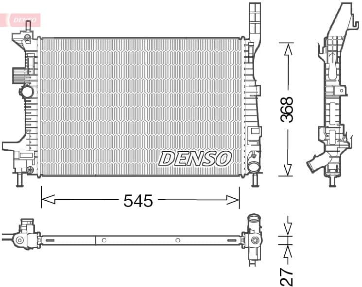 MOTOR SU RADYATORU FOCUS III 1.5TDCI 1.6TDCI 95PS...