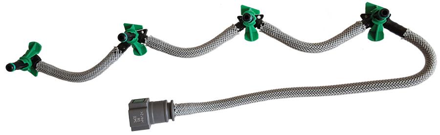 ENJEKTOR YAKIT GERI DONUS HORTUMU P301--C ELYSEE-DS3-DS4-P208-P2008-P206+(T3E) PLUS -P308-C3 III-C3 - WINTECH - OEM AV6Q9K022CA