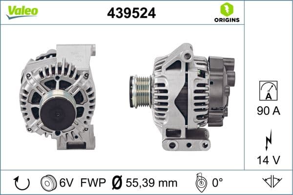 ALTERNATÖR 90A (KLİMALI) CORSA C-ASTRA G-H-MERIVA ...