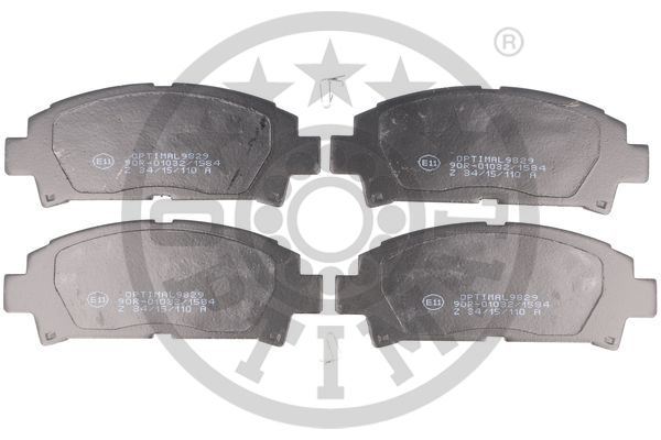 FREN BALATA SETİ DİSKLİ FREN AVENSIS_T22_)-AVENSIS Liftback_T22_)-AVENSIS Station Wagon_T22_)-CARINA - OPTIMAL - OEM 446512160