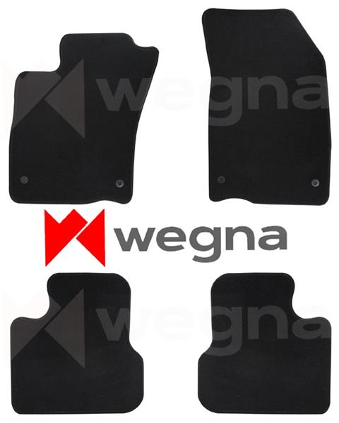 HALI PASPAS SİYAH FIAT EGEA SEDAN 2016 > - WEGNA - OEM PASPAS