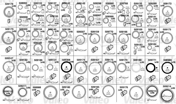 O RING VE CONTA KITI ÜNİVERSAL - VALEO