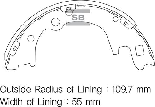 ARKA KAMPANA PABUÇ BALATA HYUNDAI H100 2.5L Kamyon...