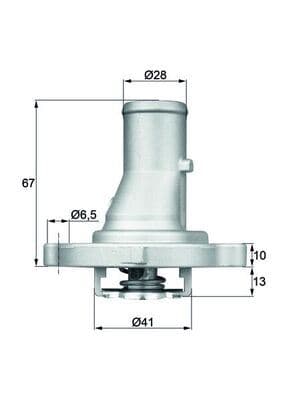 (C50487) TERMOSTAT (KOMPLE) PALIO 97=> DOBLO 00...
