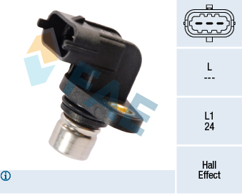EKSANTRİK MİL DEVİR SENSÖRÜ ASTRA G-ASTRA H-CORSA C-COMBO C-MERIVA A-TIGRA 1.2-1.4 XE-XEP - FAE - OEM 9118374