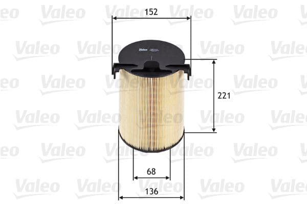 HAVA FİLTRESİ CADDY III-PASSAT-GOLF V-JETTA III-LE...