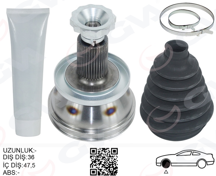 AKS KAFASI DIŞ POLO-CORDOBA-FABIA 1.4 16V (BBY-BBZ - GVA - OEM 6Q0498099D
