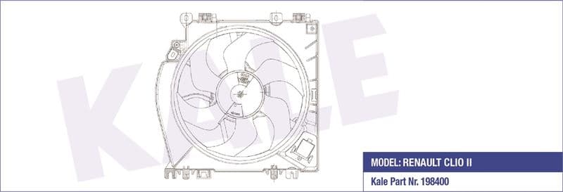 FAN GRUBU DAVLUMBAZLI RENAULT CLIO III AC FAN GRUB...