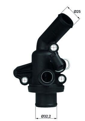 TERMOSTAT 87 °C MERCEDES OM668 W168 W414