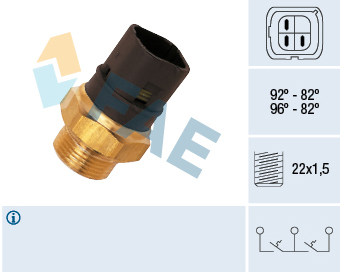 FAN MUSURU (92-82°) R21 MASTER I SAFRANE - FAE - OEM 7700798264