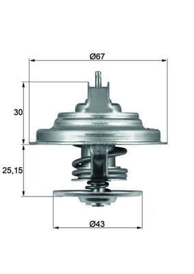 TERMOSTAT FORD USA EXPLORER (U2) 92C