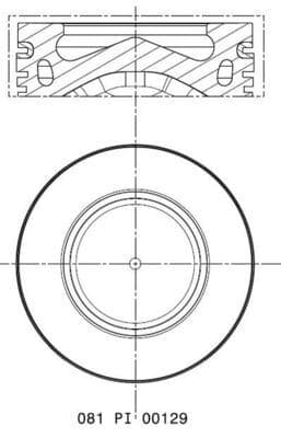 PISTON + SEGMAN 78.00mm BMW N47 D16 F20 MINI R55 R...