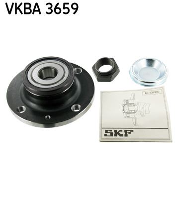 ARKA TEKER PORYASI KOMPLE SET (ABS`Lİ) PEUGEOT P206-P206 CC-P206 SW-P1007 02> CITROEN C2-C3 02> 4 BİJON - SKF - OEM 3326.64