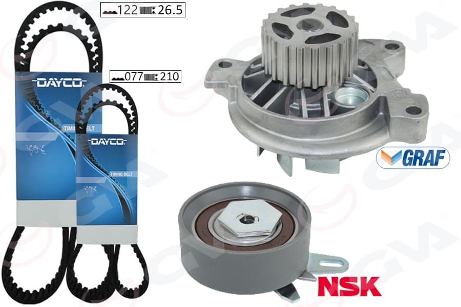 DEVİRDAİMLİ TRİGER SETİ (122x26.5) TRANSPORTER T4
