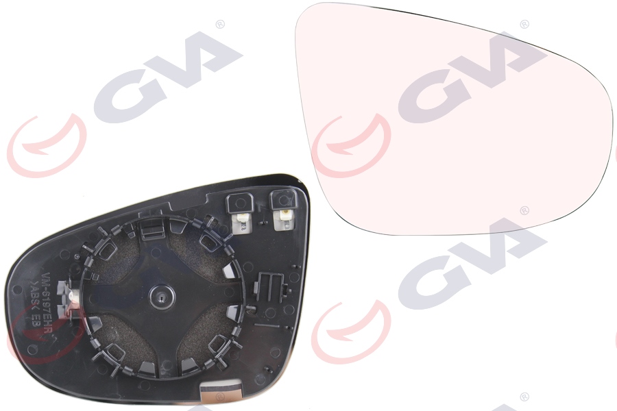 AYNA CAMI SAĞ GOLF VI (08-12) ISITMALI+KONVEKS VM- - GVA - OEM 5K0857522