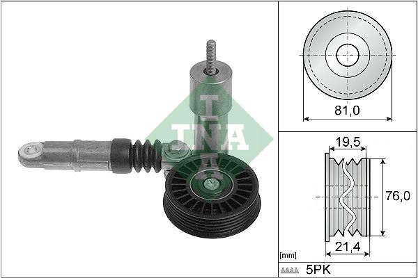 ALTERNATOR GERGISI PASSAT 1.9 TDI 00 - - INA - OEM 038903315P
