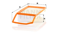 HAVA FİLTRESİ FIAT DOBLO 16> 500X 14> 500L 14> FIORINO 16> CITROËN NEMO 16> PEUGEOT BIPPER 15> OPEL COMBO 12> 1.3D MTJ EURO6 - MANN - OEM 51974227