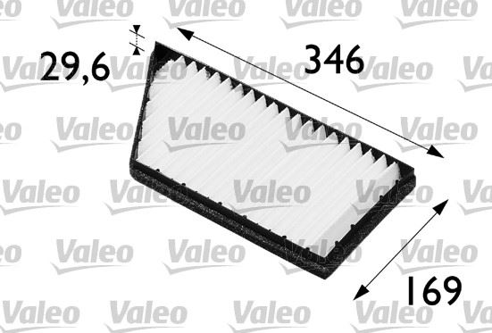 POLEN FİLTRESİ P206 (98-) 1.1i-1.4i-1.4HDI-1.6i-1.6 16V-1.9D - VALEO - OEM 6447.AZ