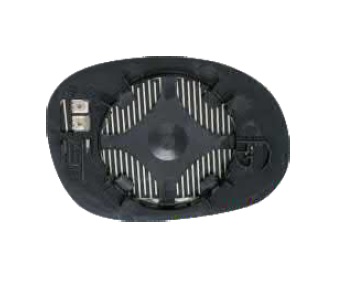 DIŞ DİKİZ AYNA CAMI ISITMALI SOL 1007 04-09 - ART - OEM 8151.GE