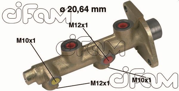 FREN ANA MERKEZ FORD EUROPE / FORD LCV FİESTA II (FBD) : 1.0;1.1;1.3;1.4;1.6 D / FİESTA II VAN : 1.0 - CIFAM - OEM 1613463