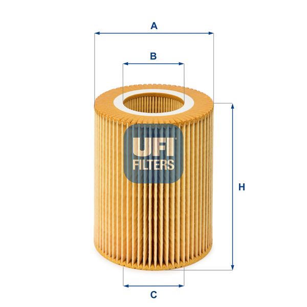 YAG FILTRESI — UFI 2500400 - UFI