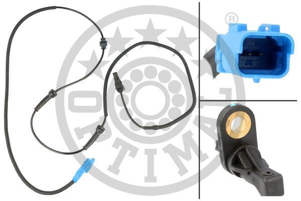 ABS DEVİR SENSÖRÜ ARKA CITROEN C5 01>04 - OPTIMAL - OEM 4545.87