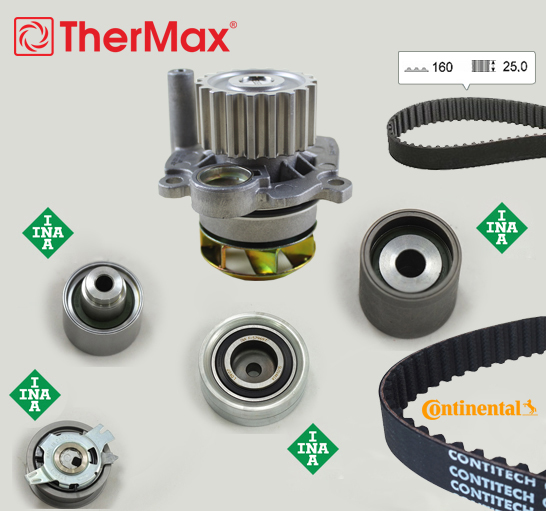DEVİRDAİMLİ EKSANTRİK GERGİ KİTİ CRAFTER-T6-A3-JET - THERMAX - OEM 03L198119A