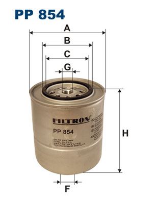 YAKIT FİLTRESİ BMW 5 (E34) 524 TD 115HP 03/88-10/95 - FILTRON - OEM 13321761278
