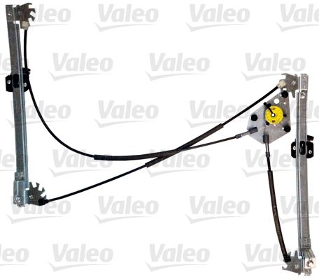 (x) CAM MEKANİZMASI ÖN SOL (MOTORSUZ) POLO 09=> - VALEO - OEM 6R3837461A