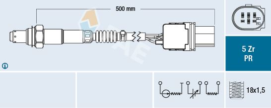 OKSIJEN SENSORU ALT FOCUS III 11>15 C MAX 11> - FAE - OEM BM5A