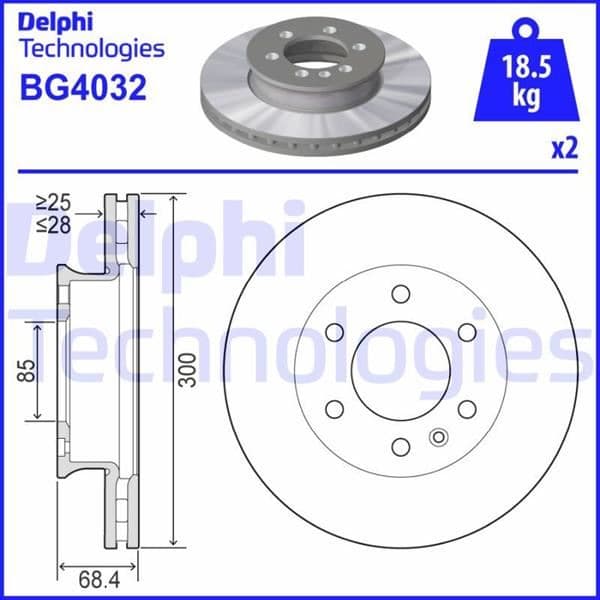 FREN DISKI ON MERCEDES SPRINTER B906 B907 B910 . V...