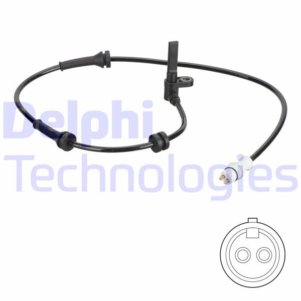 ABS SENSÖRÜ GRANDE PUNTO-PUNTO-PUNTO VAN 09-1999> - DELPHI - OEM 46846932