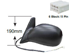 DIŞ DİKİZ AYNASI ELEKTRİKLİ ISITMALI 4 KAPI SAĞ RA - ART - OEM 8791012500