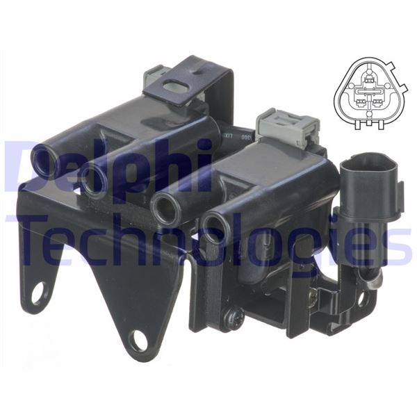 ATEŞLEME BOBİNİ HYUNDAI I10 (08-13)KIA PICANTO 04> - DELPHI - OEM 2730102700