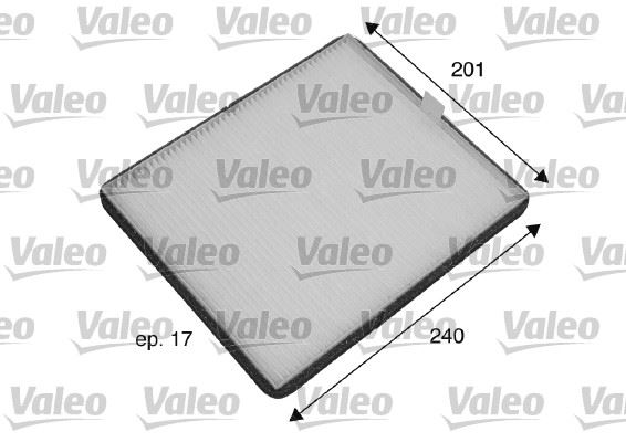 POLEN FİLTRESİ OPEL AGILA A 00>07 SUZUKI WAGON R 03>10 - VALEO - OEM 93188572