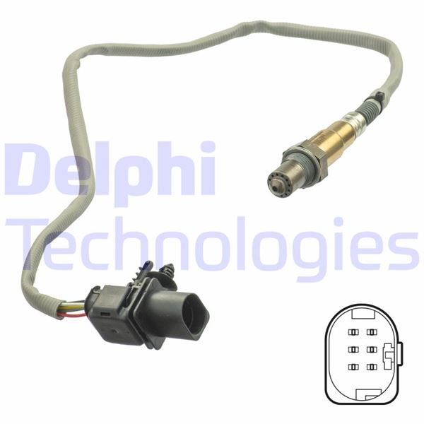 OKSİJEN SENSÖRÜ B-MAX-C-MAX-FİESTA-FOCUS-MONDEO-TR - DELPHI - OEM 1771995