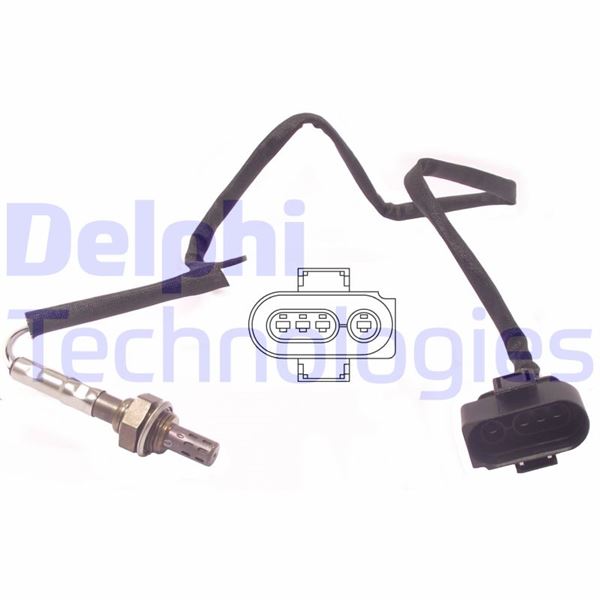 OKSİJEN SENSÖRÜ - SEAT ALHAMBRA I / VW GOLF III. PASSAT III. SHARAN 01/92>04/03 - DELPHI