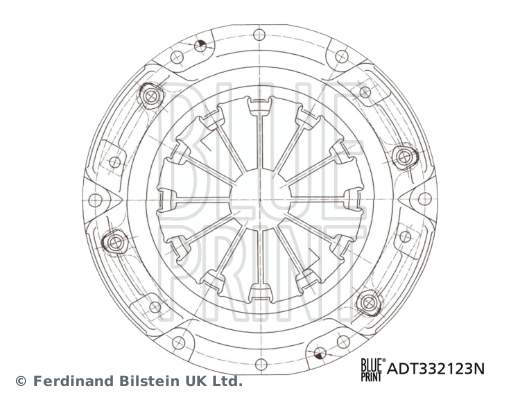 DEBRİYAJ BASKISI — BLUEPRINT ADT332123N - BLUEPRINT - OEM 1608422380