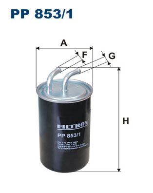 YAKIT FİLTRESİ MİTSUBİSHİ GRANDİS-LANCER VIII-OUTLANDER II - FILTRON - OEM 1770A024
