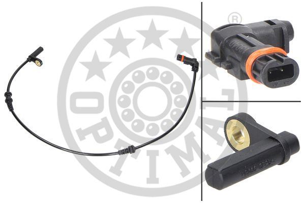 ABS SENSORU ON MERCEDES C-CLASS W204 S204 - OPTIMAL - OEM A2045400117