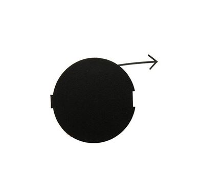 ÖN TAMPON ÇEKİ DEMİR KAPAĞI FIAT DOBLO 01>09 - WPI - OEM 735308884