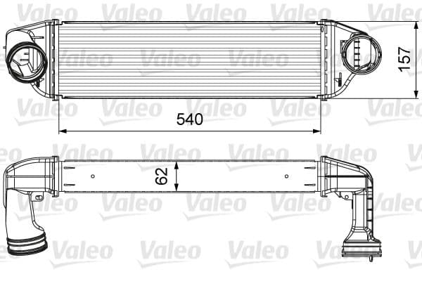 TURBO RADYATORU BMW N47 M57N2 E83 05>11
