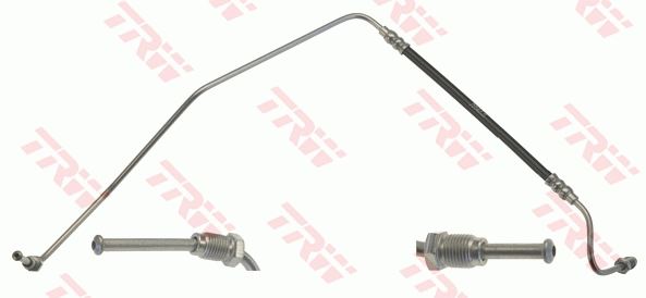 FREN HORTUMU SAĞ ARKA RENAULT GRAND SCÉNIC II 02>08 MEGANE II 02>08 1.4 1.5dCi 1.6 1.9dCi - TRW - OEM 8200097966