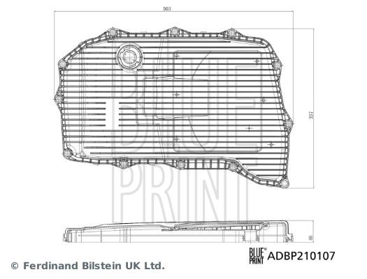 YAĞ KARTERİAUDİ AUDI RS4 (8W) AVANT QUATTRO RS5 (F5) COUPE QUATTRO RS5 (F5) SPORTBACK QUATTRO - BLUEPRINT - OEM 0D5398009
