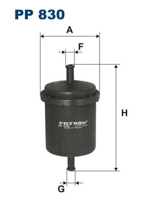 YAKIT FİLTRESİ LANCIA DELTA II (836) 1.4 69HP 10/94-08/99 - FILTRON - OEM 71711048