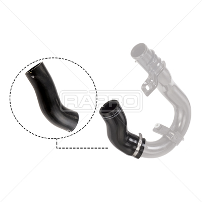 TURBO HORTUMU METAL PARÇA HARİÇ FİAT DOBLO 1.3 MJET YM 09> - RAPRO - OEM 51810863
