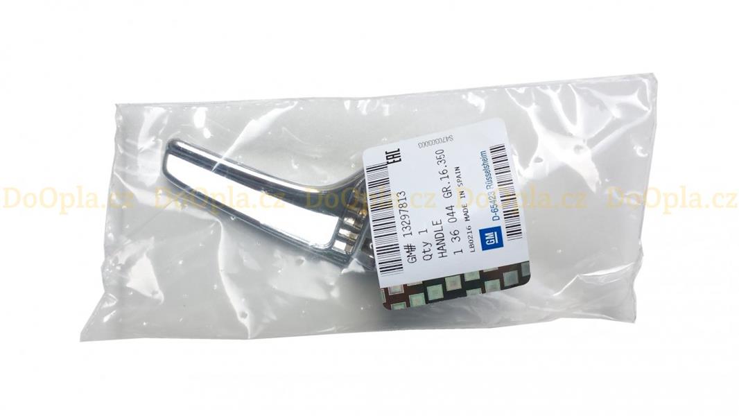 KAPI İÇ AÇMA KOLU ÖN-ARKA SOL KROM OPEL CORSA D 06>14 - GM - OEM 13297813