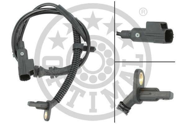 ABS SENSORU ON LAND ROVER FREELANDER 2 L359 06>14 - OPTIMAL - OEM LR001056