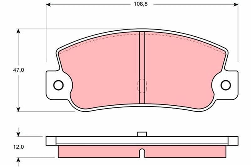 ARKA BALATA FIAT CROMA 1.6/2.0/2.0ie/2.0ie TURBO/1...